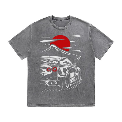 RDMCLOTHINGART tapestry hoodie JDM HEAVY COTTON TEES-9345