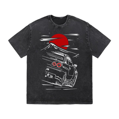 RDMCLOTHINGART tapestry hoodie JDM HEAVY COTTON TEES-9347