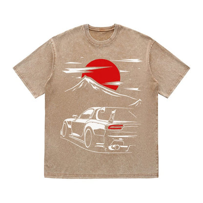 RDMCLOTHINGART tapestry hoodie JDM HEAVY COTTON TEES-9356