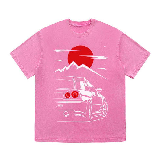 RDMCLOTHINGART tapestry hoodie JDM HEAVY COTTON TEES-9357