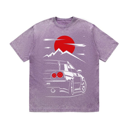 RDMCLOTHINGART tapestry hoodie JDM HEAVY COTTON TEES-9357