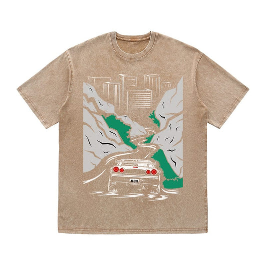 RDMCLOTHINGART tapestry hoodie JDM HEAVY COTTON TEES-9358