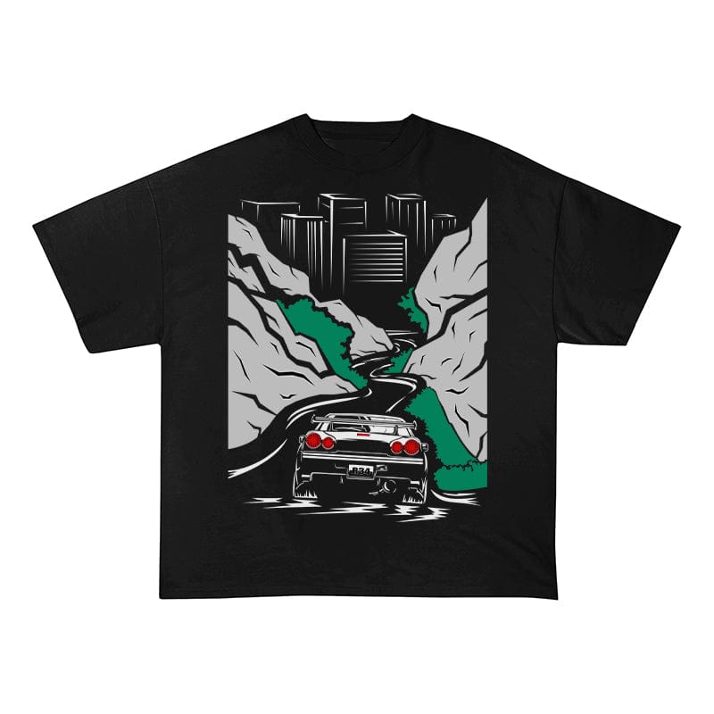 RDMCLOTHINGART tapestry hoodie JDM HEAVY COTTON TEES-9358