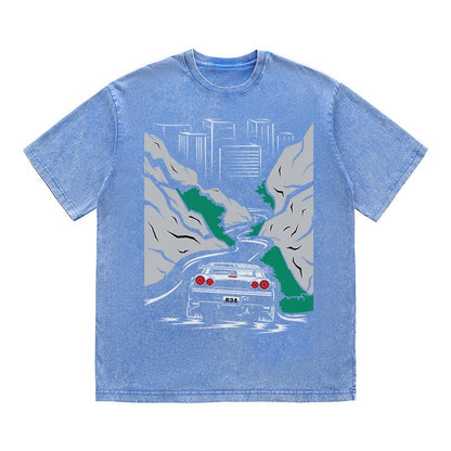 RDMCLOTHINGART tapestry hoodie JDM HEAVY COTTON TEES-9358