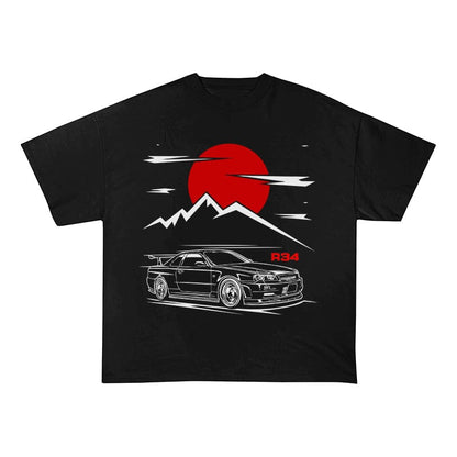 RDMCLOTHINGART tapestry hoodie JDM HEAVY COTTON TEES-9362