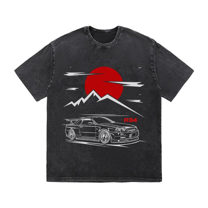 RDMCLOTHINGART tapestry hoodie JDM HEAVY COTTON TEES-9362