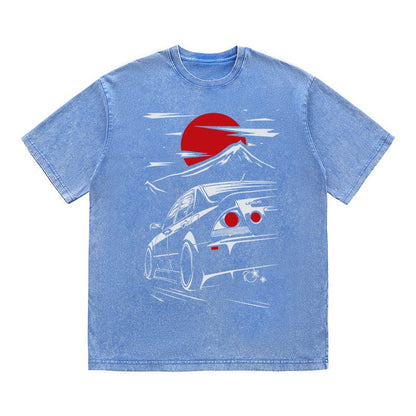 RDMCLOTHINGART tapestry hoodie JDM HEAVY COTTON TEES-9363