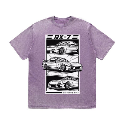 RDMCLOTHINGART tapestry hoodie JDM HEAVY COTTON TEES-9365