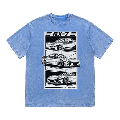 RDMCLOTHINGART tapestry hoodie JDM HEAVY COTTON TEES-9365