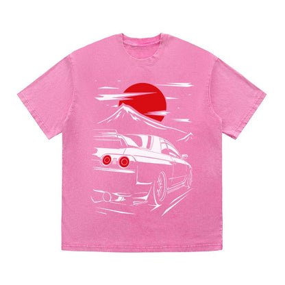 RDMCLOTHINGART tapestry hoodie JDM HEAVY COTTON TEES-9378