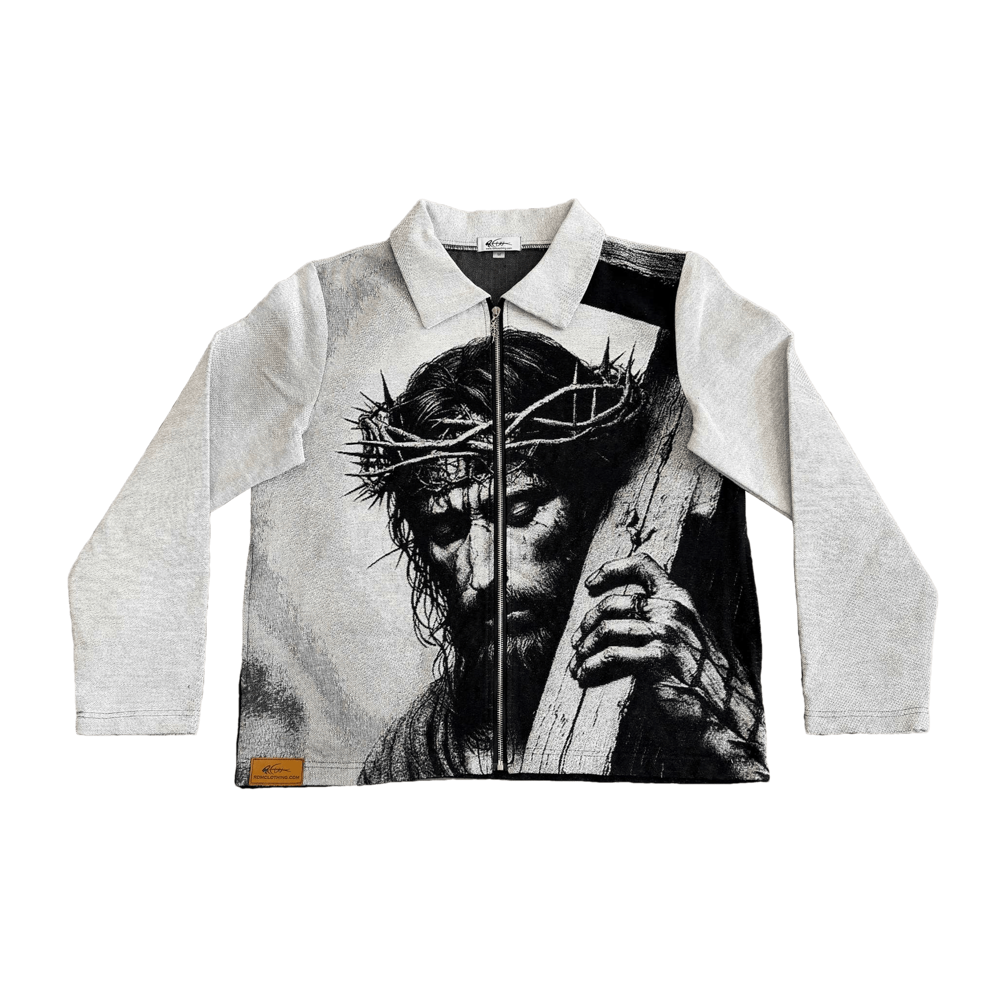 RDMCLOTHINGART tapestry hoodie JESUS V3 TAPESTRY JACKET