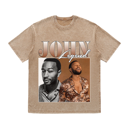 RDMCLOTHINGART tapestry hoodie JOHN LEGEND HEAVY WEIGHT COTTON TEE-8863