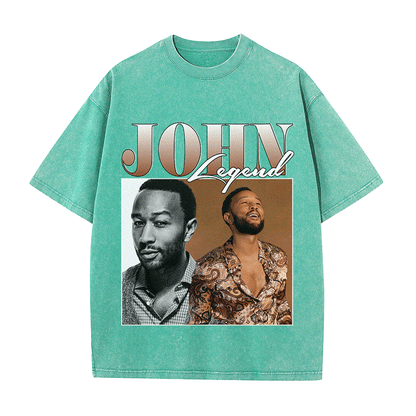 RDMCLOTHINGART tapestry hoodie JOHN LEGEND HEAVY WEIGHT COTTON TEE-8863