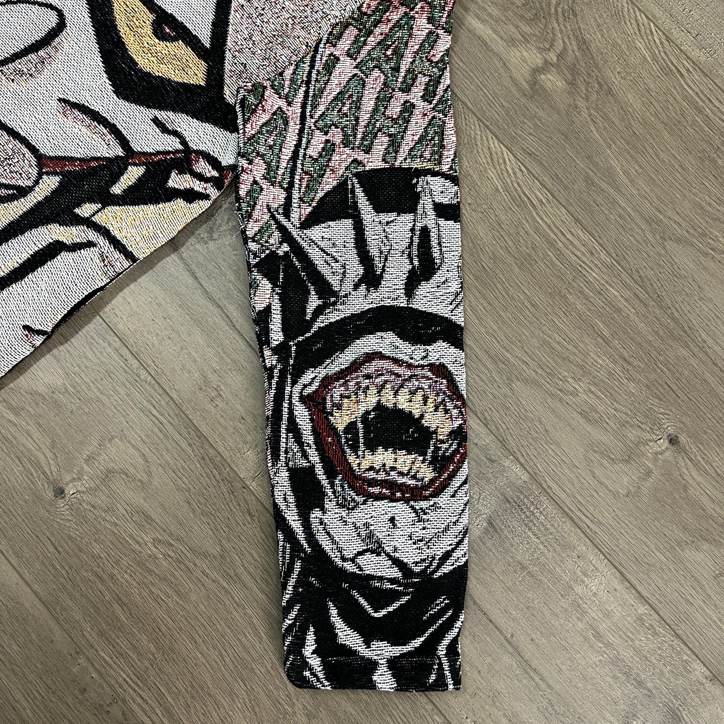 RDMCLOTHINGART tapestry hoodie JOKE HAHA TAPESTRY JACKET