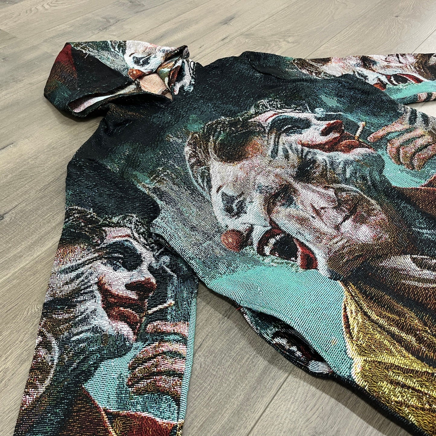 JOKER 3 TAPESTRY HOODIE - RDMCLOTHINGART