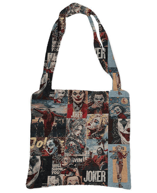 RDMCLOTHINGART tapestry hoodie JOKER&QUINN TAPESTRY BAG