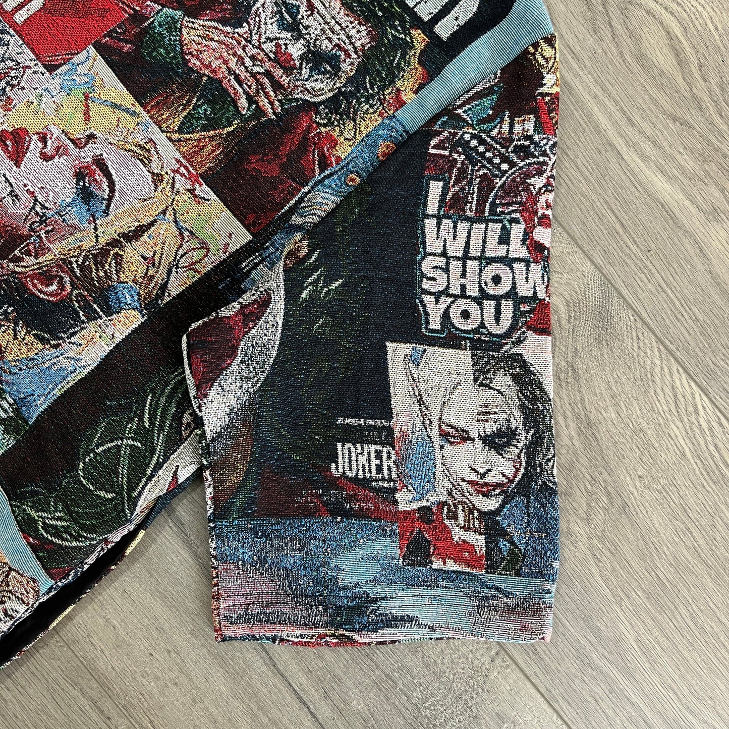 RDMCLOTHINGART tapestry hoodie JOKER&QUINN TAPESTRY TEE
