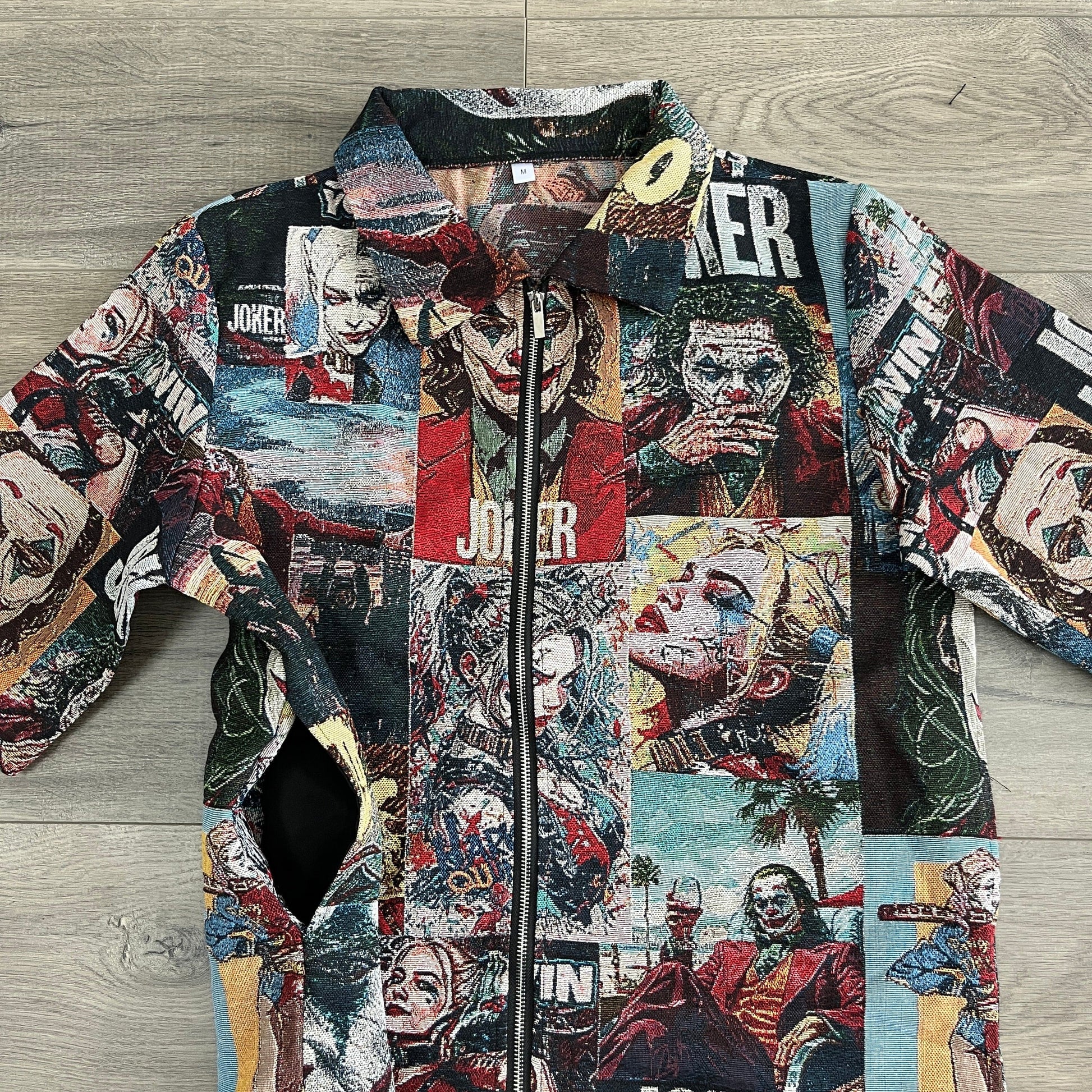 RDMCLOTHINGART tapestry hoodie JOKER&QUINN TAPESTRY TEE