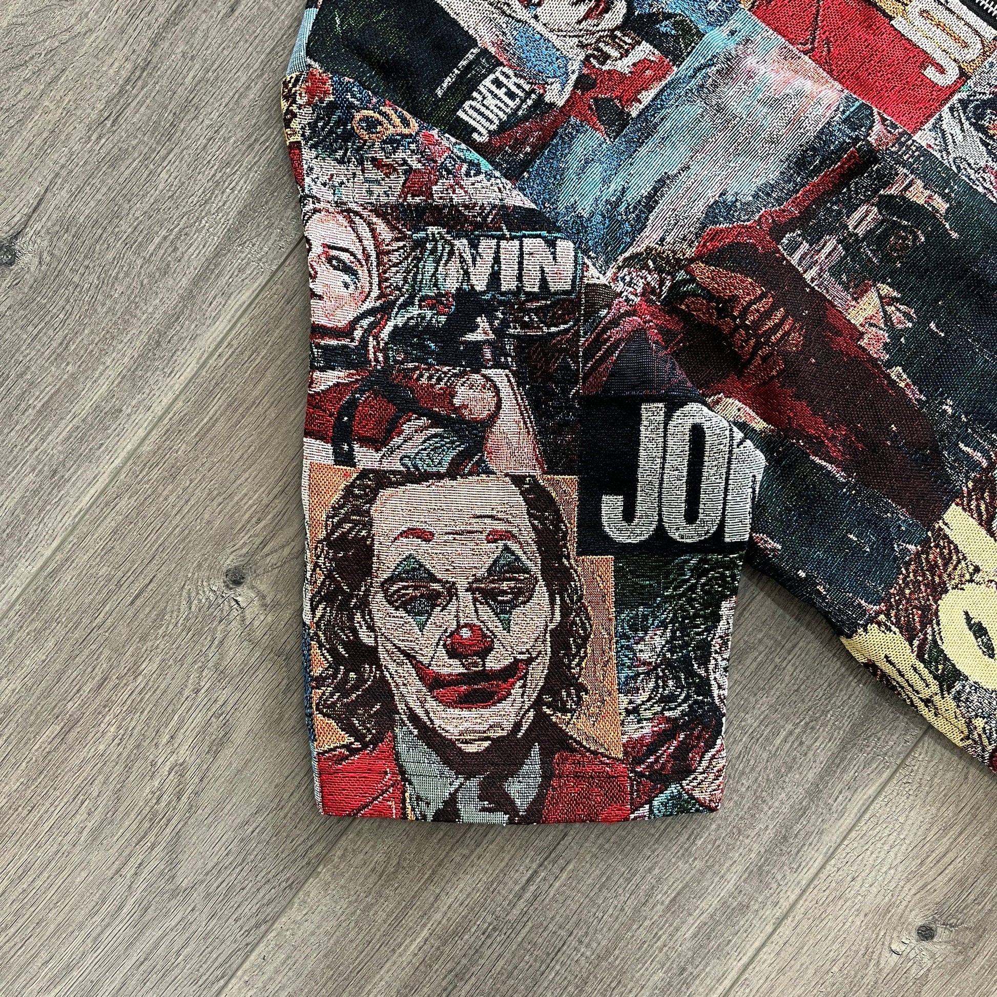 RDMCLOTHINGART tapestry hoodie JOKER&QUINN TAPESTRY TEE