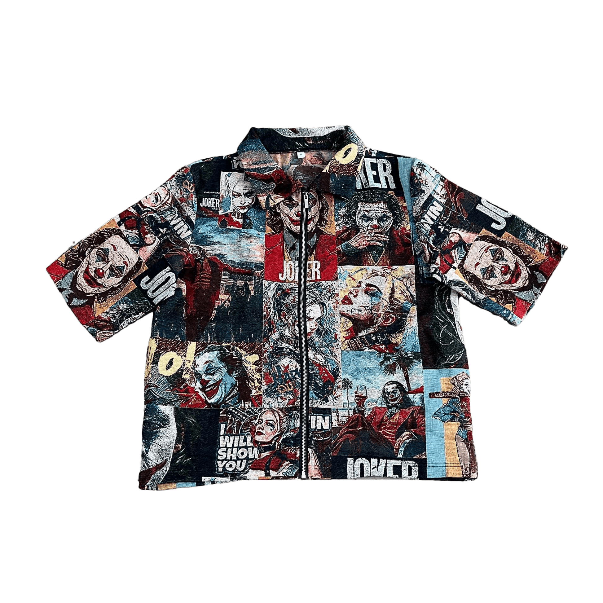 RDMCLOTHINGART tapestry hoodie JOKER&QUINN TAPESTRY TEE