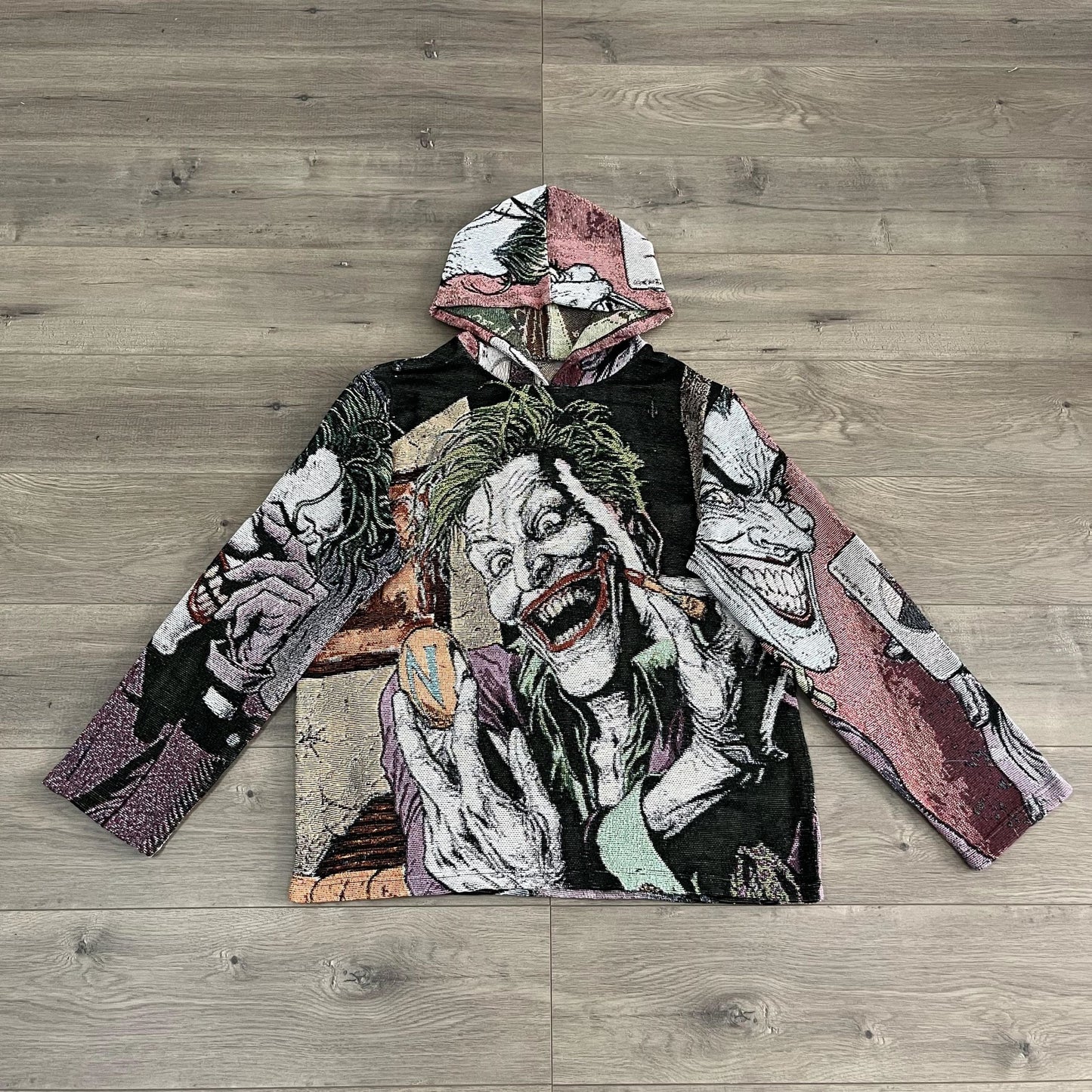 JOKER V2 COLLECTION TAPESTRY HOODIE - RDMCLOTHINGART