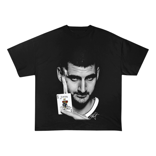 JOKIC HEAVY WEIGHT COTTON TEE-8057 - RDMCLOTHINGART