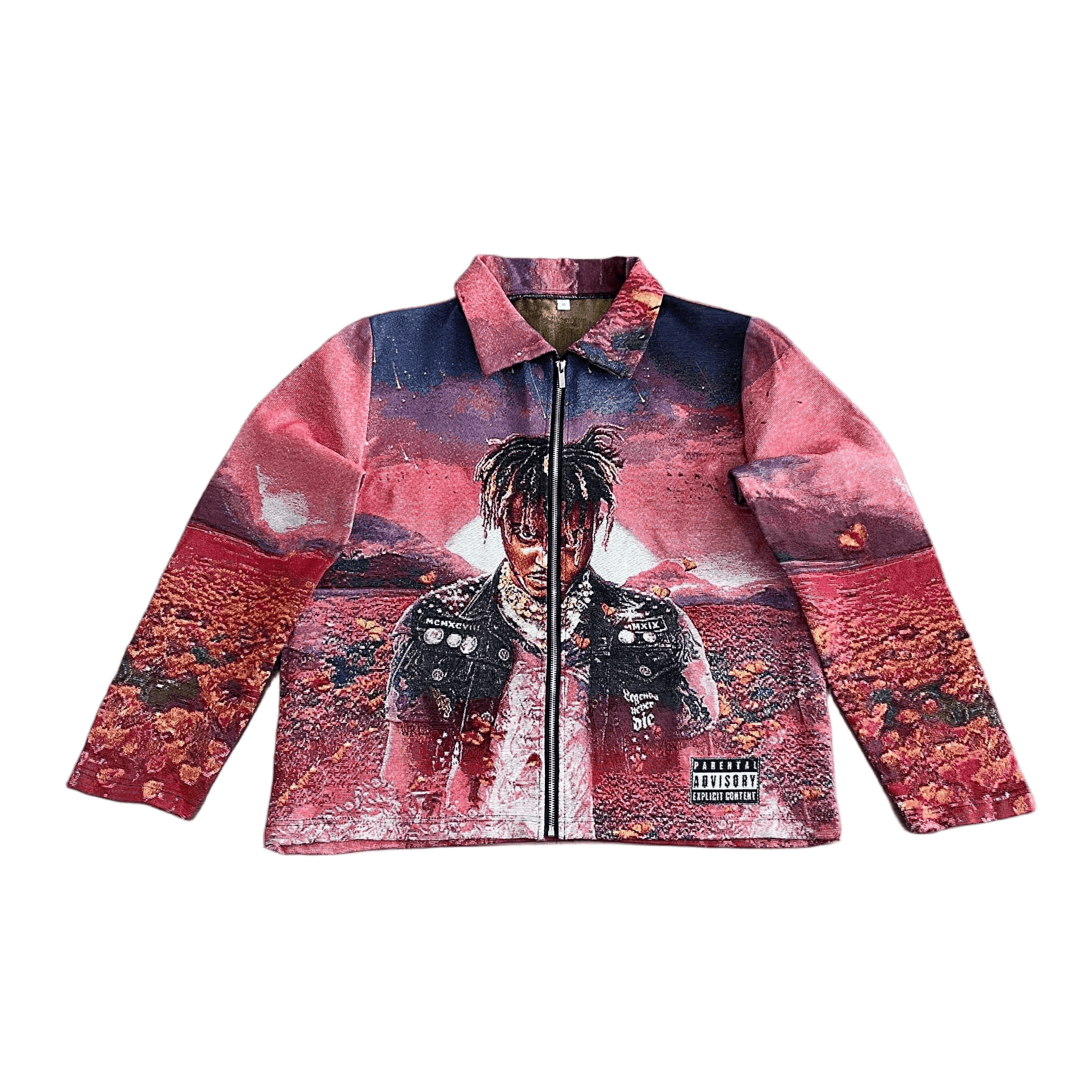 RDMCLOTHINGART tapestry hoodie JUICE WRLD TAPESTRY JACKET