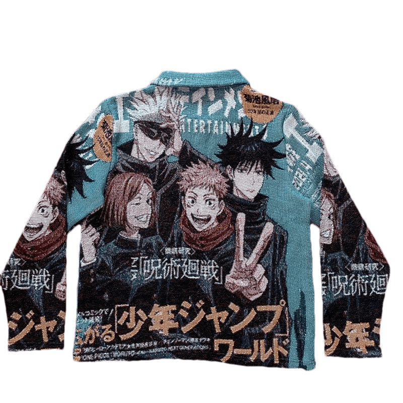 Jujutsu Kaisen Tapestry Jacket - RDMCLOTHINGART