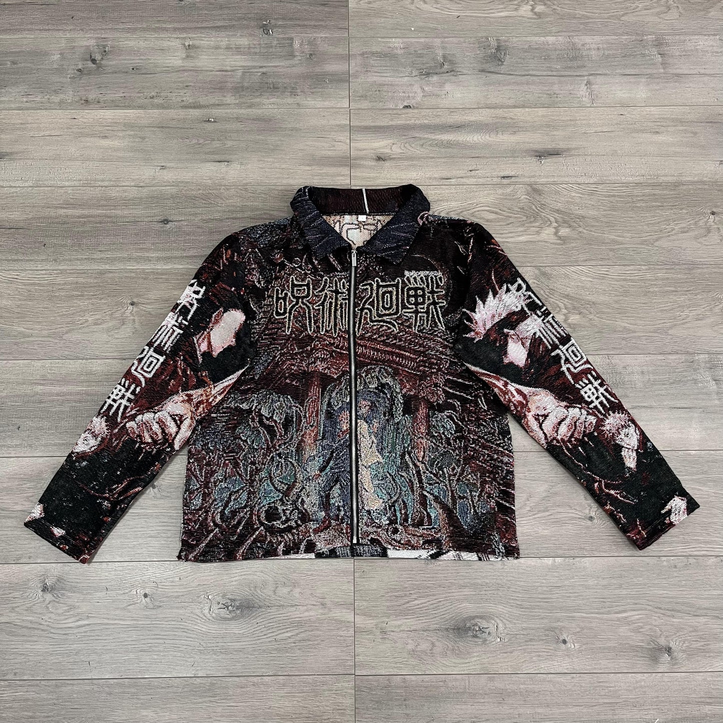 JUJUTSUKAISEN V2 TAPESTRY JACKET - RDMCLOTHINGART