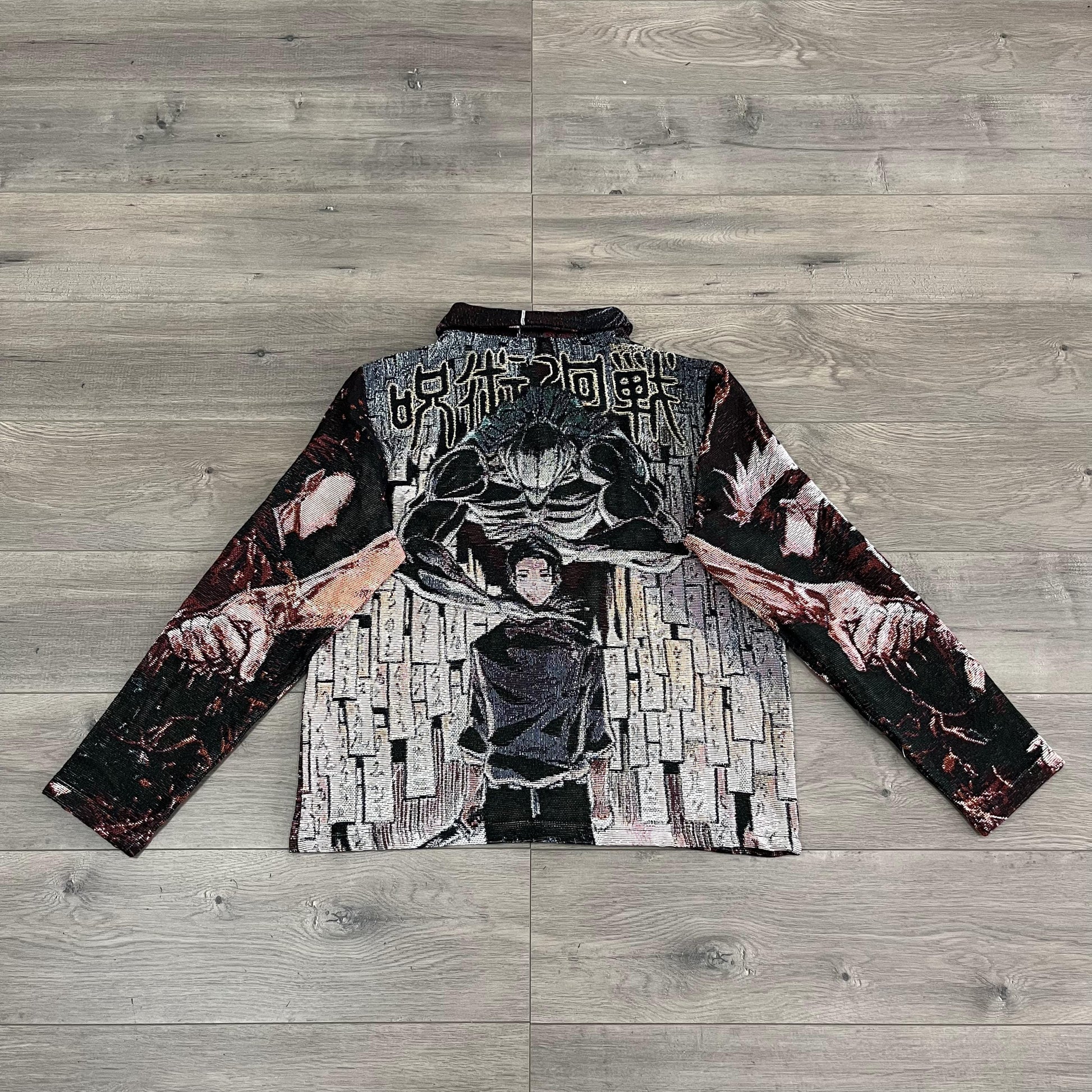 JUJUTSUKAISEN V2 TAPESTRY JACKET - RDMCLOTHINGART
