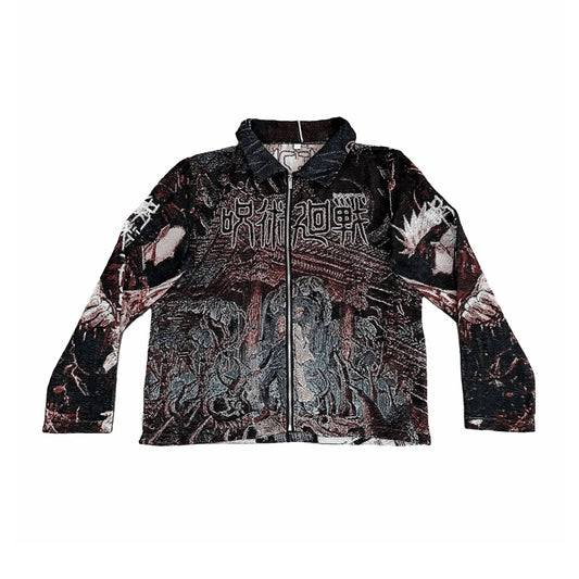 JUJUTSUKAISEN V2 TAPESTRY JACKET - RDMCLOTHINGART