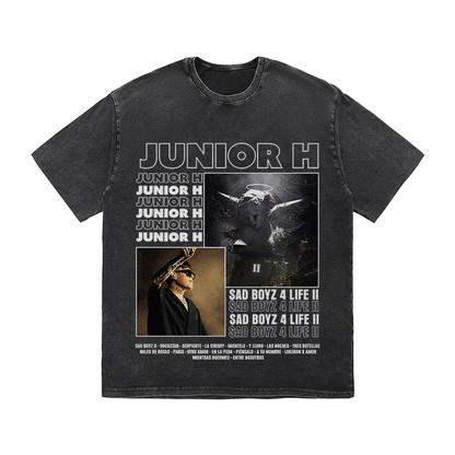 RDMCLOTHINGART tapestry hoodie JUNIOR HEAVY WEIGHT COTTON TEE-9001