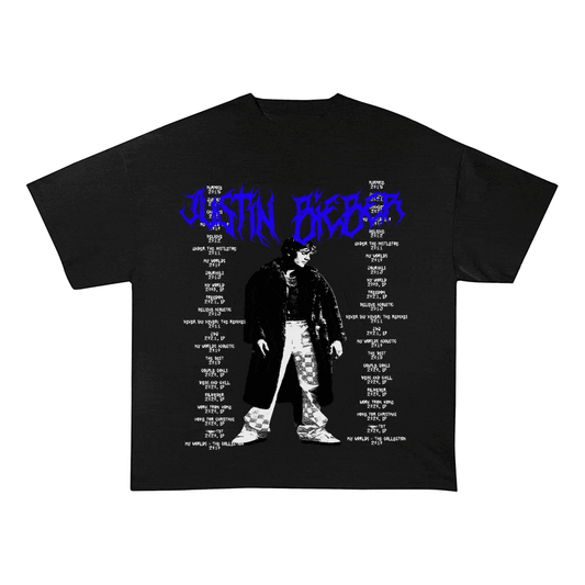 RDMCLOTHINGART tapestry hoodie JUSTIN BIEBER HEAVY WEIGHT COTTON TEE-8910