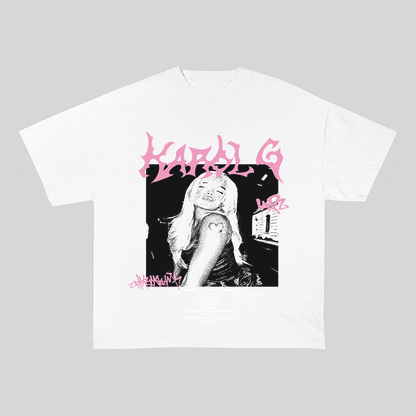 RDMCLOTHINGART tapestry hoodie KAROL G HEAVY WEIGHT COTTON TEE-8911