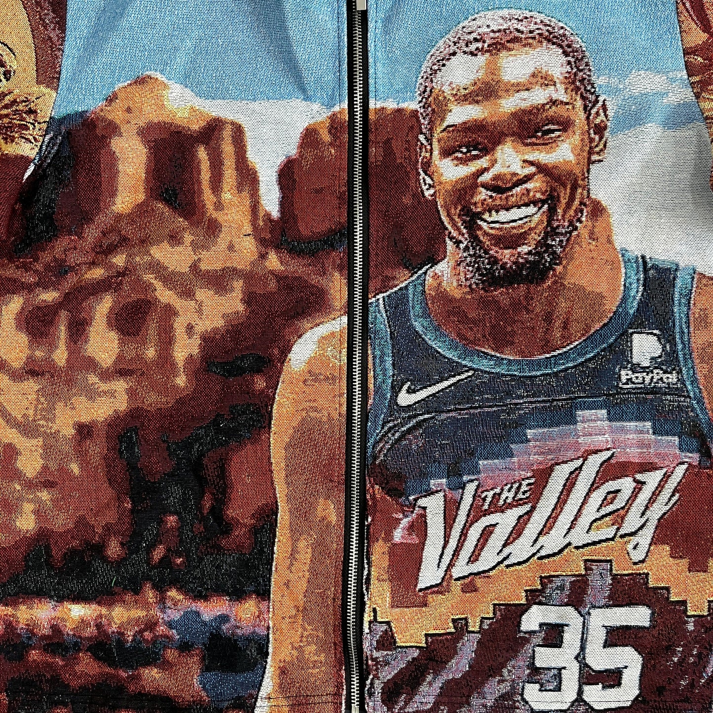 RDMCLOTHINGART tapestry hoodie KD TAPESTRY TEE