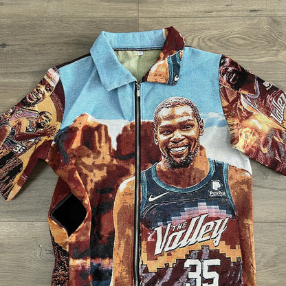 RDMCLOTHINGART tapestry hoodie KD TAPESTRY TEE