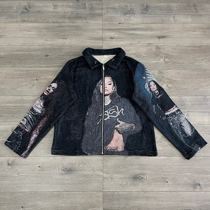 KEHLANI TAPESTRY JACKET - RDMCLOTHINGART