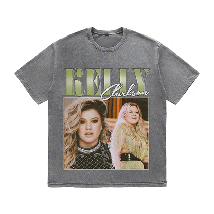 RDMCLOTHINGART tapestry hoodie KELLY HEAVY WEIGHT COTTON TEE-8864