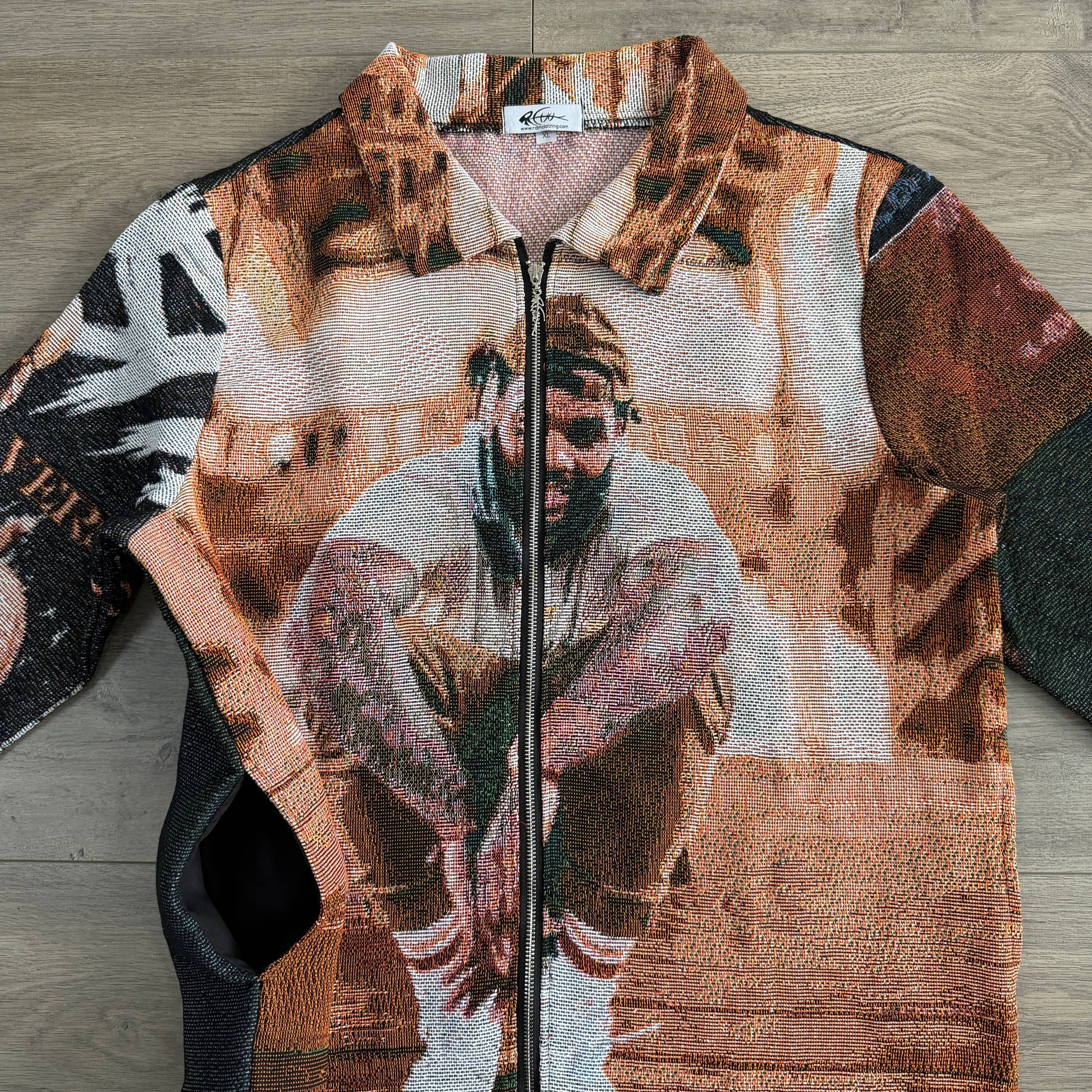 RDMCLOTHINGART tapestry hoodie KEVIN TAPESTRY JACKET