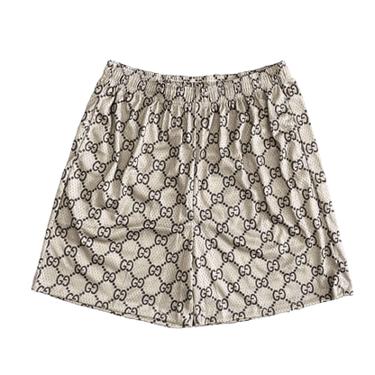 KHAKI GU MESH SHORTS-8717 - RDMCLOTHINGART