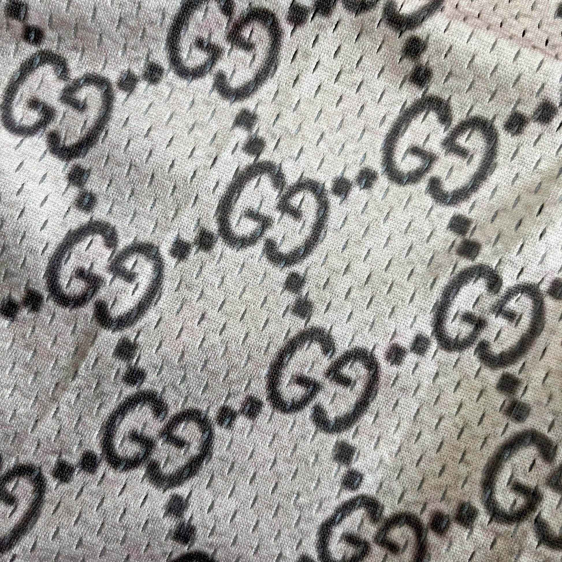 KHAKI GU MESH SHORTS-8717 - RDMCLOTHINGART