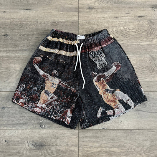 RDMCLOTHINGART tapestry hoodie KING TAPESTRY SHORTS