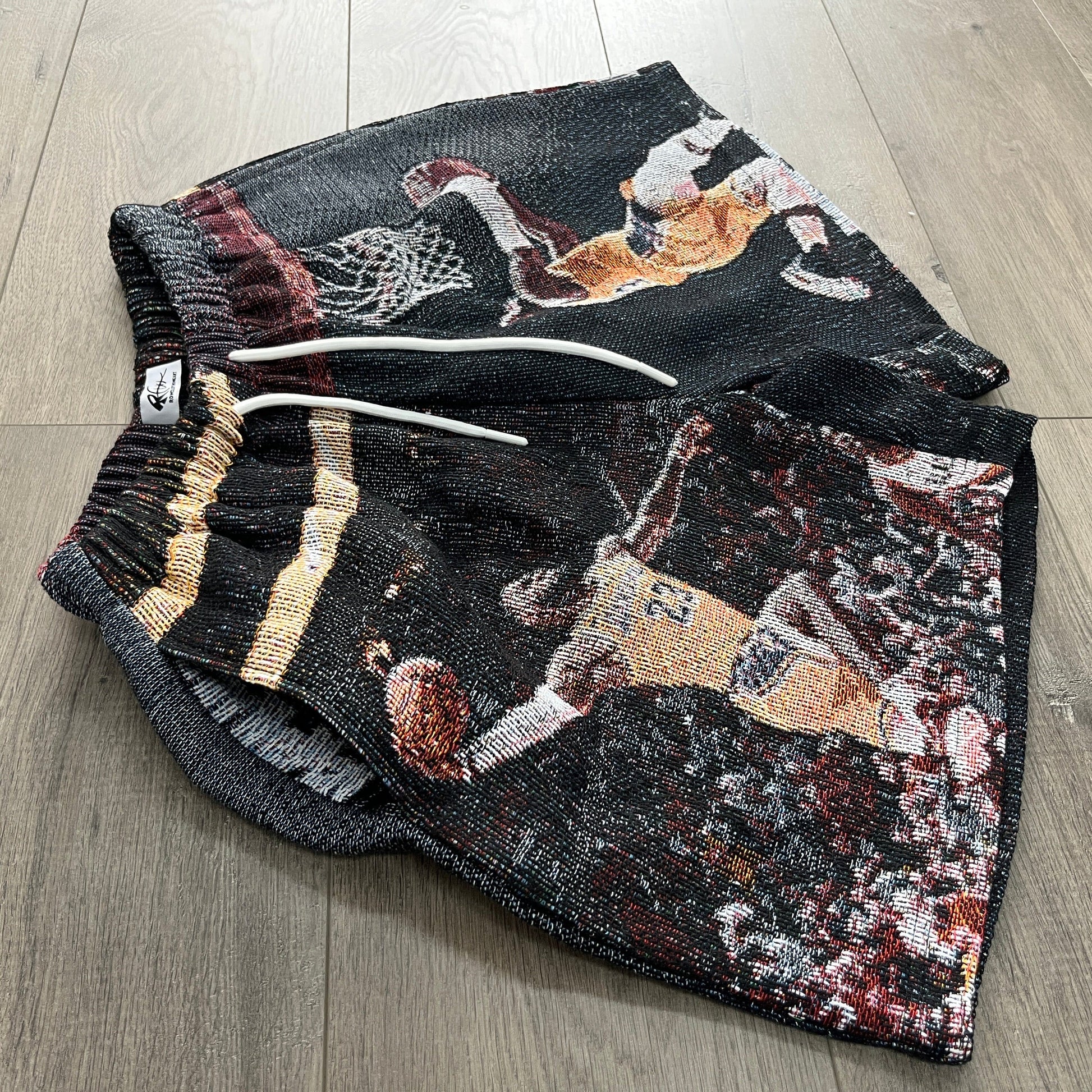 RDMCLOTHINGART tapestry hoodie KING TAPESTRY SHORTS