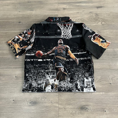 RDMCLOTHINGART tapestry hoodie KING V2 TAPESTRY TEE