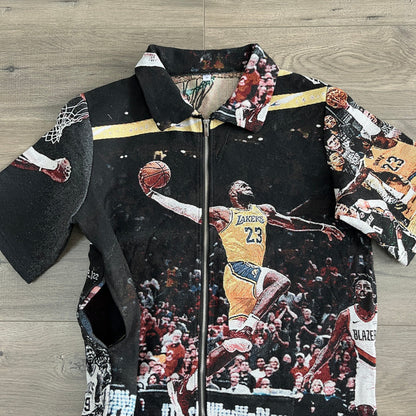 RDMCLOTHINGART tapestry hoodie KING V2 TAPESTRY TEE