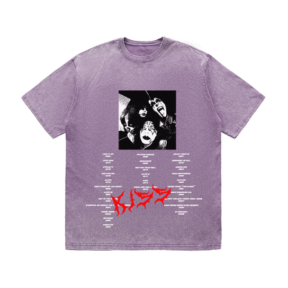 RDMCLOTHINGART tapestry hoodie KISS HEAVY WEIGHT COTTON TEE-8883