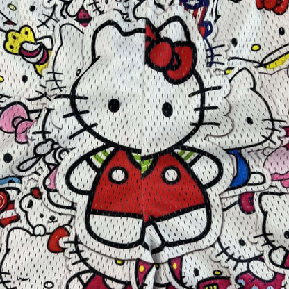 KITTY MESH SHORTS-8671 - RDMCLOTHINGART