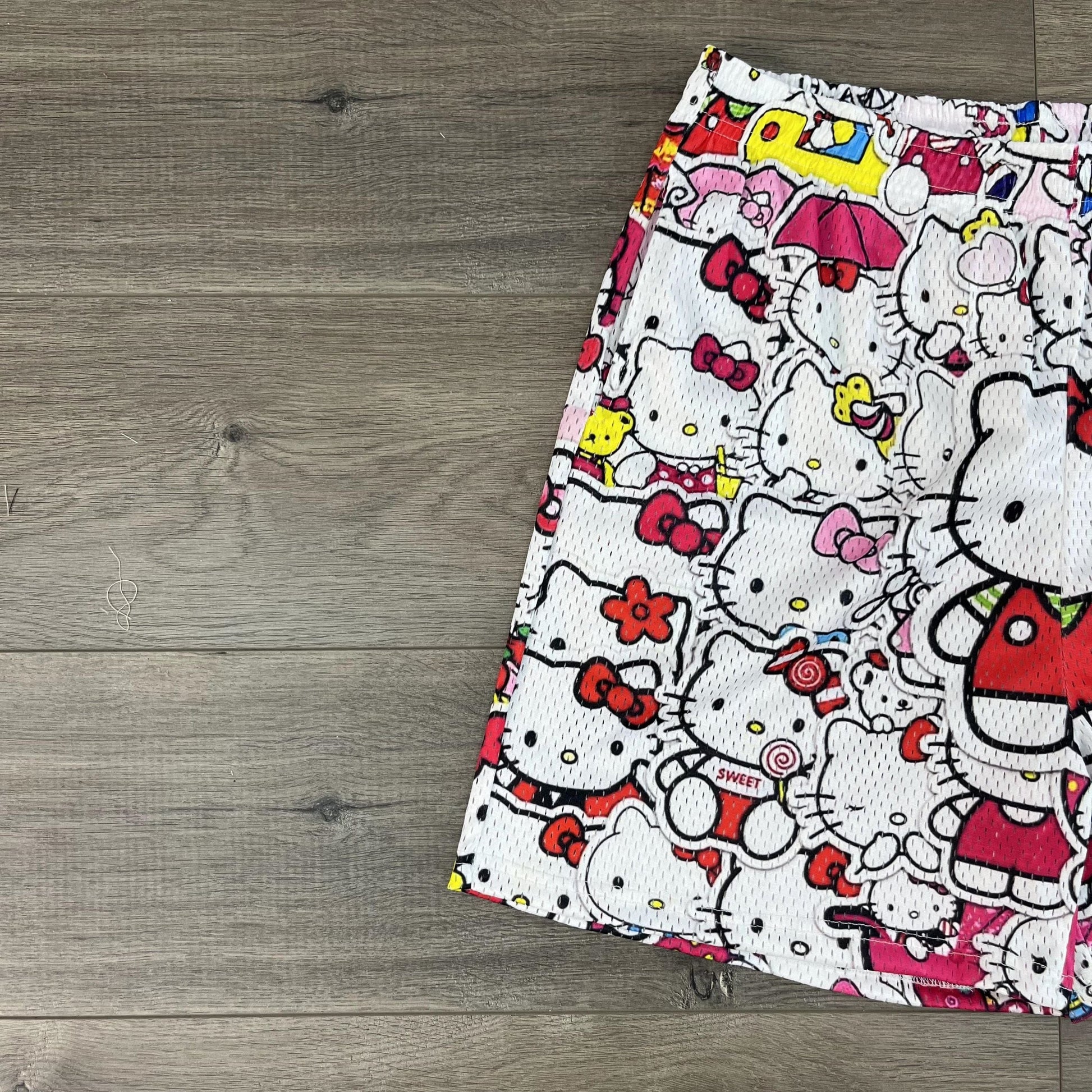 KITTY MESH SHORTS-8671 - RDMCLOTHINGART