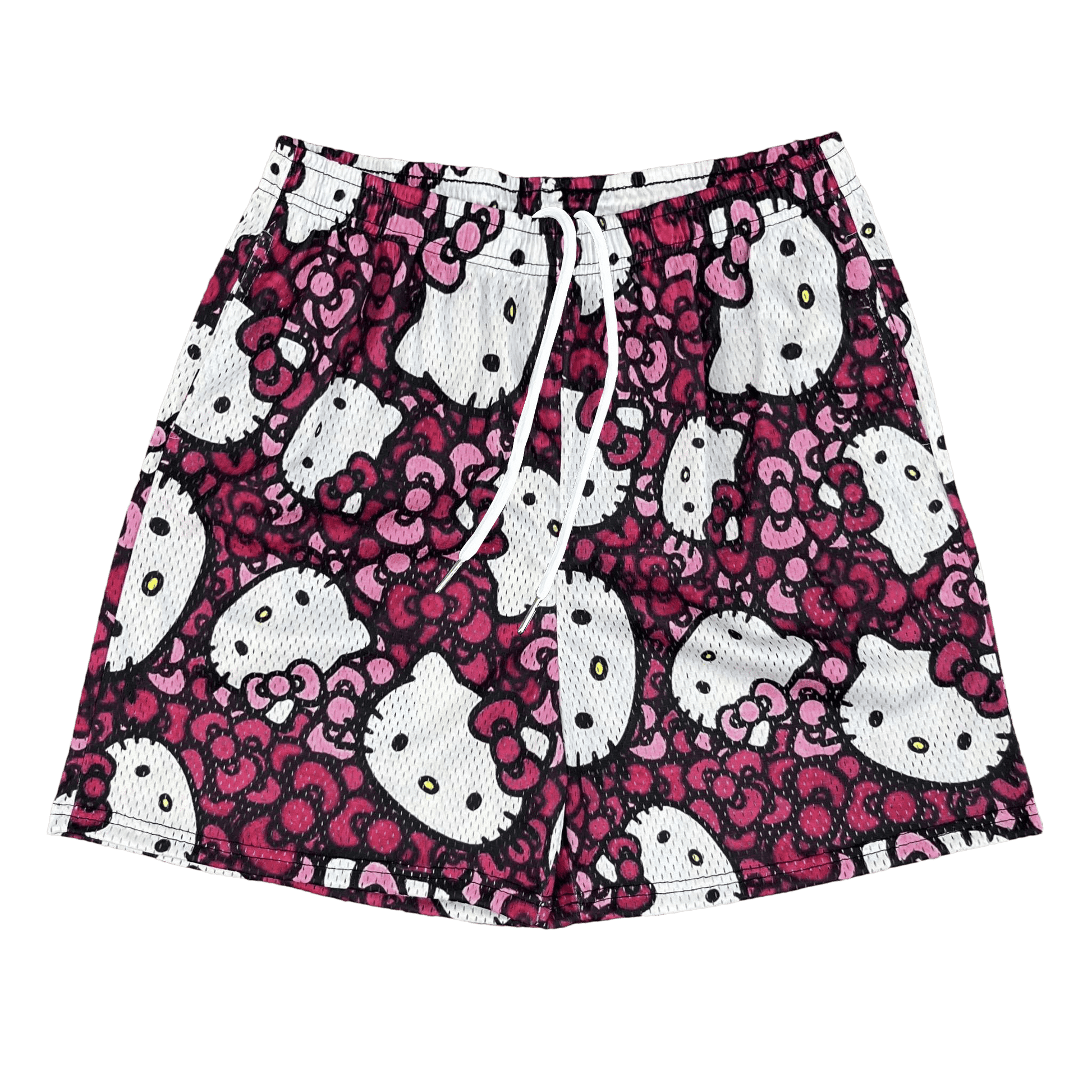 KITTY MESH SHORTS-8672 - RDMCLOTHINGART