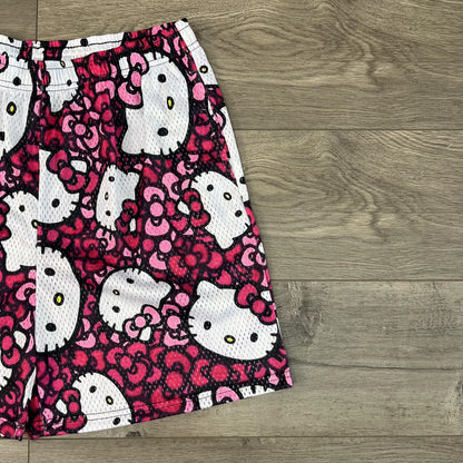 KITTY MESH SHORTS-8672 - RDMCLOTHINGART